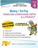 CCSS Practice Test and Workbooks - Mastery and Test Prep Grade 4 ELA (25 Student Books and 1 Teacher Guide)