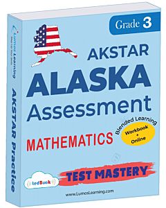 AKSTAR Test Mastery tedBook® - Grade 5 Math, Student Copy