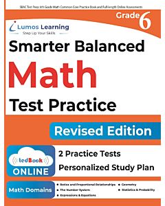 SBA Practice tedBook® - Grade 6 Math, Teacher Copy