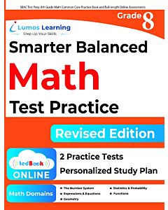 SBA Practice tedBook® - Grade 8 Math, Teacher Copy