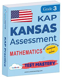 KAP Test Mastery tedBook® - Grade 3 Math, Teacher Copy