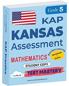 KAP Test Mastery tedBook® - Grade 5 Math, Student Copy