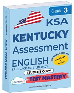 KSA Test Mastery tedBook® - Grade 3 ELA, Student Copy