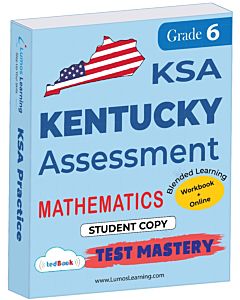 KSA Test Mastery tedBook® - Grade 6 Math, Student Copy