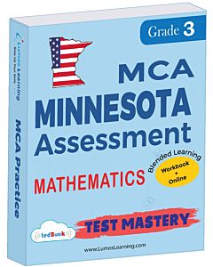 MCA Test Mastery tedBook® - Grade 3 Math, Teacher Copy