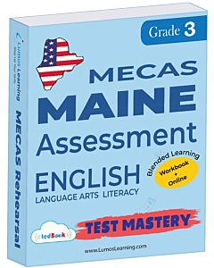 MECAS Test Mastery tedBook® - Grade 3 ELA, Teacher Copy