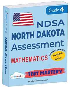 NDSA Test Mastery tedBook® - Grade 4 Math, Teacher Copy