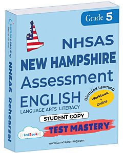 NHSAS Test Mastery tedBook® - Grade 5 ELA, Student Copy