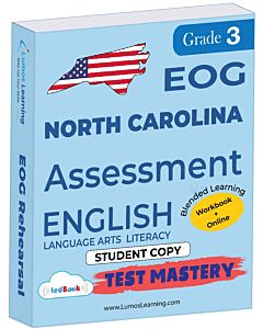 EOG Test Mastery tedBook® - Grade 3 ELA, Student Copy