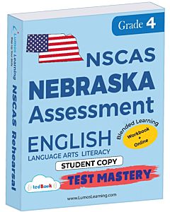 NSCAS Test Mastery tedBook® - Grade 4 ELA, Student Copy