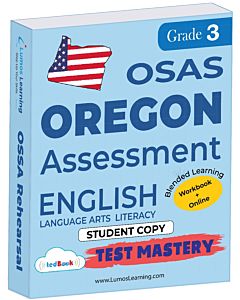 OSAS Test Mastery tedBook® - Grade 3 ELA, Student Copy