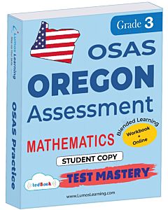 OSAS Test Mastery tedBook® - Grade 3 Math, Student Copy