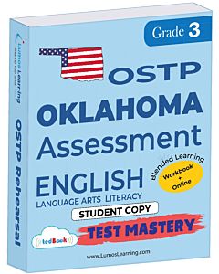 OSTP Test Mastery tedBook® - Grade 3 ELA, Student Copy