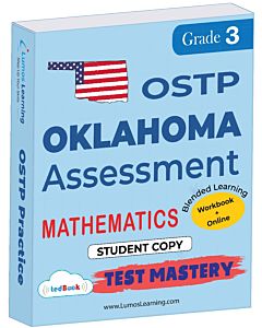 OSTP Test Mastery tedBook® - Grade 3 Math, Student Copy