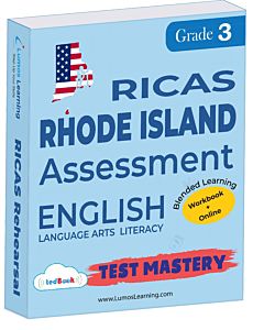 RICAS Test Mastery tedBook® - Grade 3 ELA, Teacher Copy