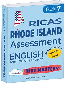 RICAS Test Mastery tedBook® - Grade 7 ELA, Teacher Copy