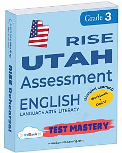 RISE Test Mastery tedBook® - Grade 3 ELA, Teacher Copy