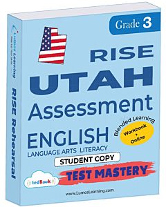 RISE Test Mastery tedBook® - Grade 3 ELA, Student Copy