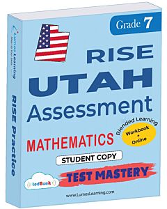 RISE Test Mastery tedBook® - Grade 7 Math, Student Copy