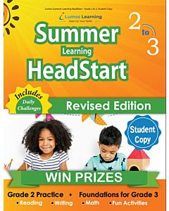 Lumos Summer Learning HeadStart Grade 2 to 3, Student Copy