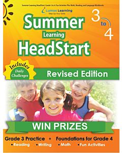 Lumos Summer Learning HeadStart Grade 3 to 4, Teacher Copy