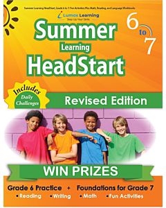 Lumos Summer Learning HeadStart Grade 6 to 7, Teacher Copy