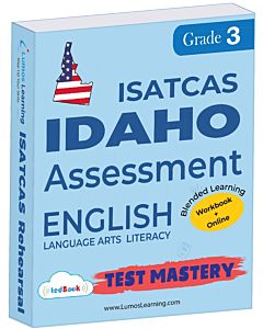 ISATCAS Test Mastery tedBook® - Grade 3 ELA, Teacher Copy