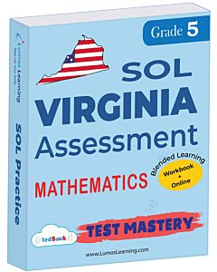 SOL Test Mastery tedBook® - Grade 5 Math, Teacher Copy