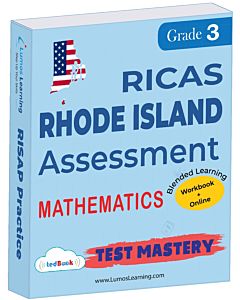 RICAS Test Mastery tedBook ® - Grade 3 Math, Teacher Copy