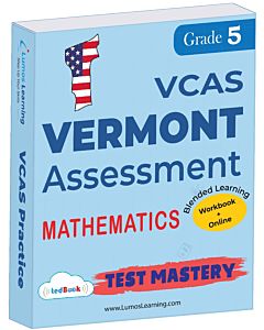 VCAS Test Mastery tedBook® - Grade 5 Math, Teacher Copy