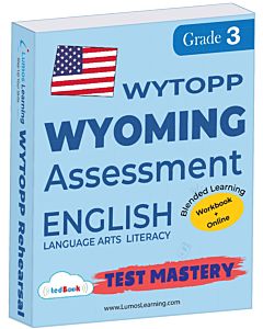 WYTOPP Test Mastery tedBook® - Grade 3 ELA, Teacher Copy